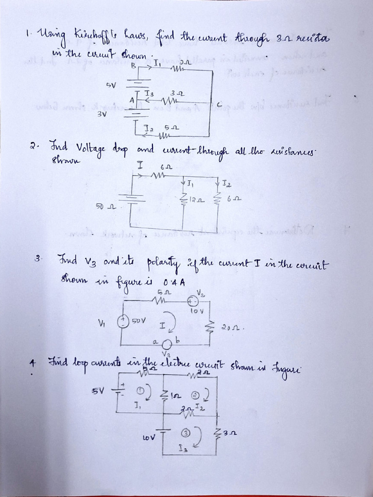 Electrical Engineering Assignment | PDF