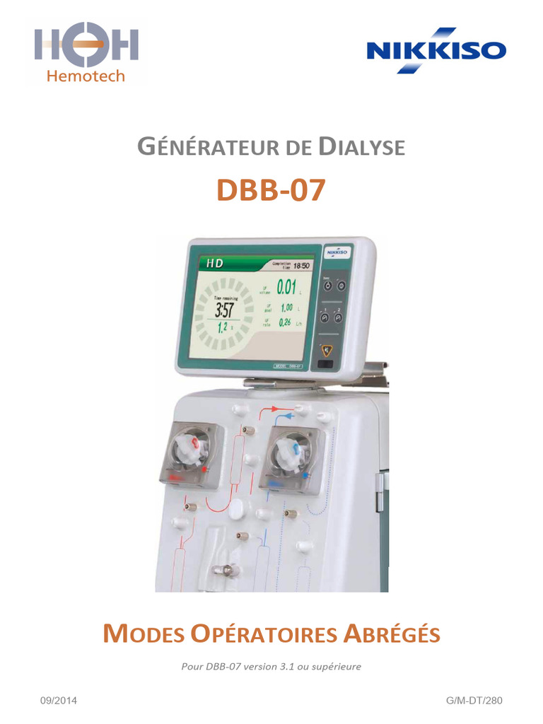 Livret Des Modes Opératoires DBB-07 - Version 3-1B - Version Pour ...