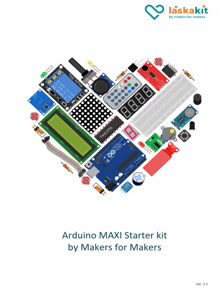 Laskakit Arduino Maxi Starter Kit v2-1 | PDF