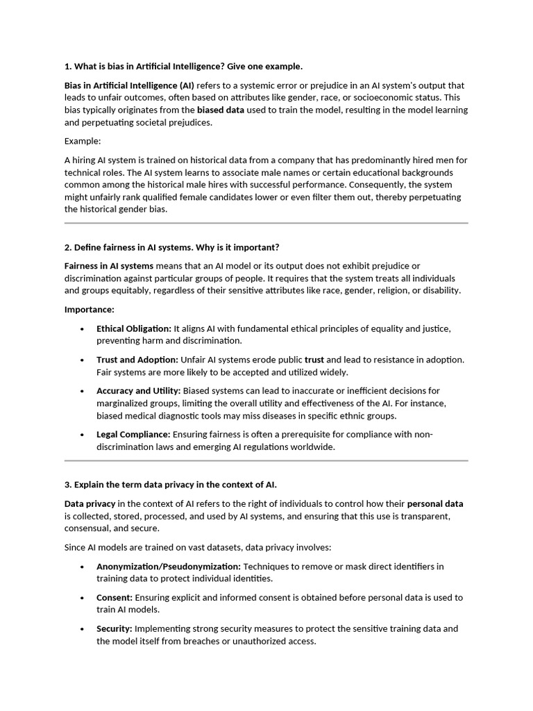 Answer Ai 5 | PDF | Artificial Intelligence | Intelligence (AI) & Semantics
