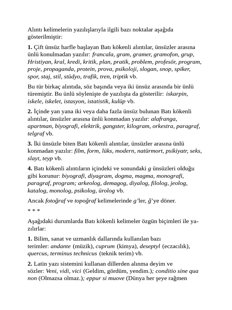 Scribd 4 Yazım Kuralıı | PDF