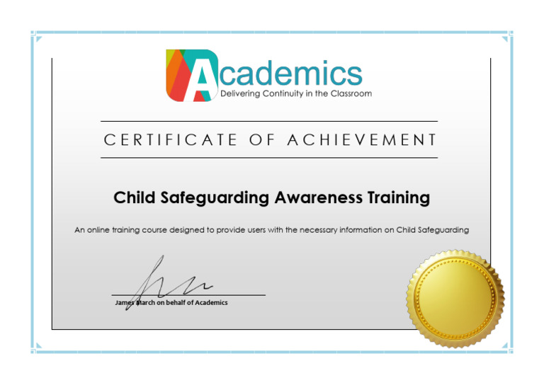 Child Safeguarding Training | PDF