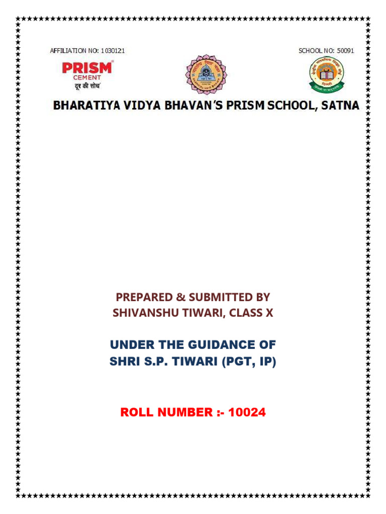 Practical File IT 10024 | PDF | Databases | Spreadsheet