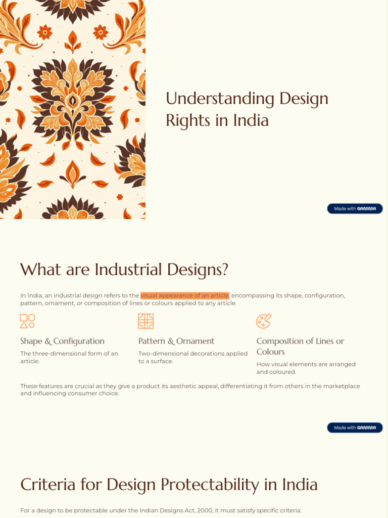 Understanding Design Rights in India | PDF | Legal Remedy | Patent ...