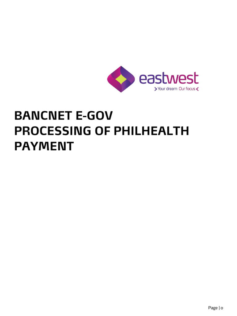 Bancnet EGov Philhealth Payment Process | PDF