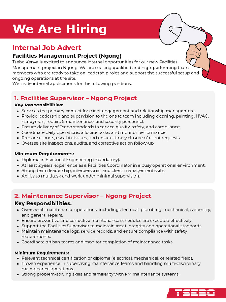 Internal Job Advert | PDF | Business