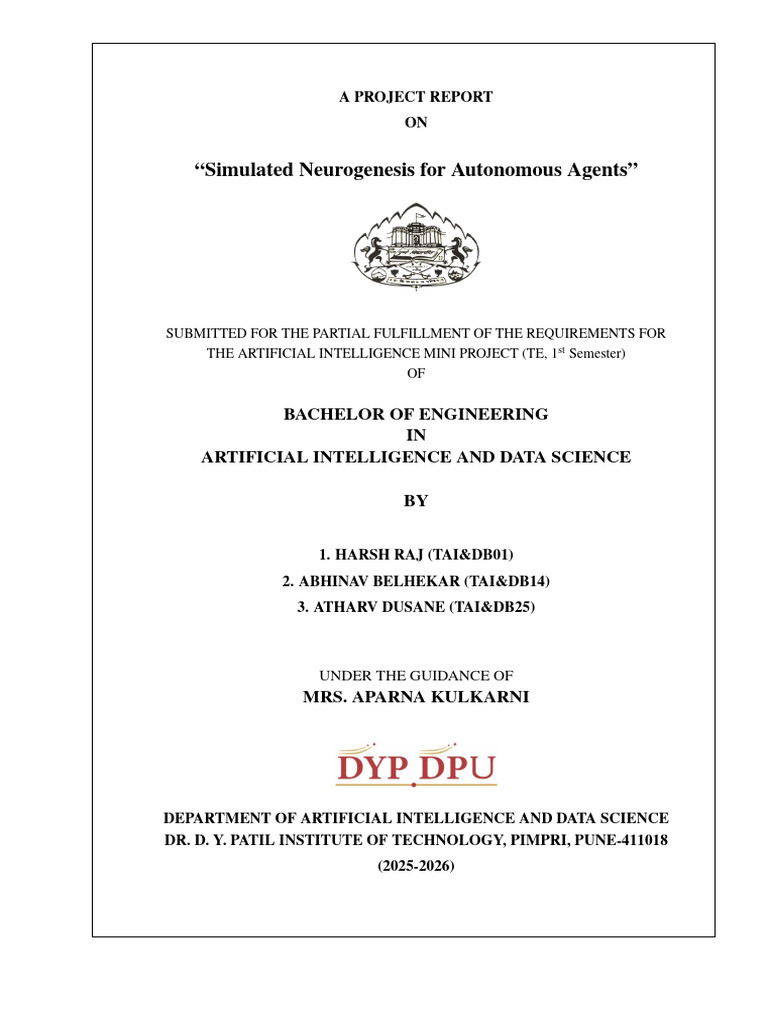 AI - MINI - Project - Report Final | PDF | Artificial Intelligence ...