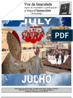 Imaculada Conceição Boletim Julho e Agosto 2012