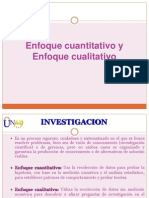 Enfoque Cuantitativo-Cualitativo