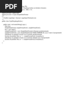Download Ejemplo de Fechas en Java SimpleDateFormat by Miguel Angel Prez SN100379336 doc pdf