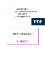 Metab Lipidico