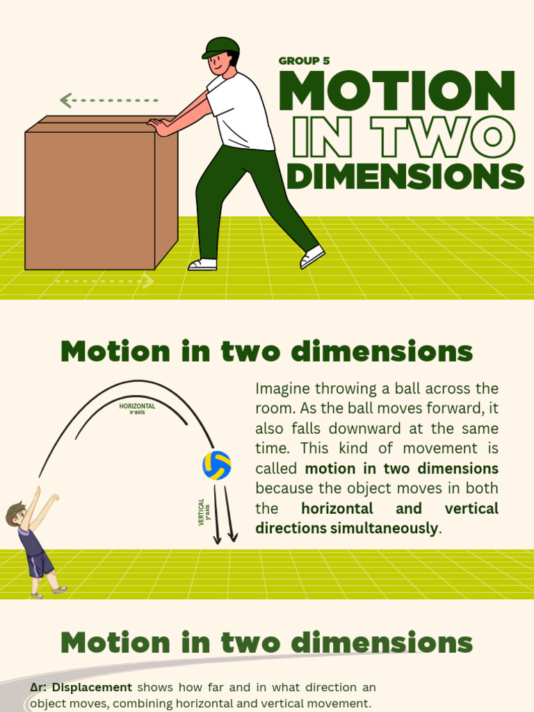 Motion in Two Dimensions | PDF | Acceleration | Mechanics