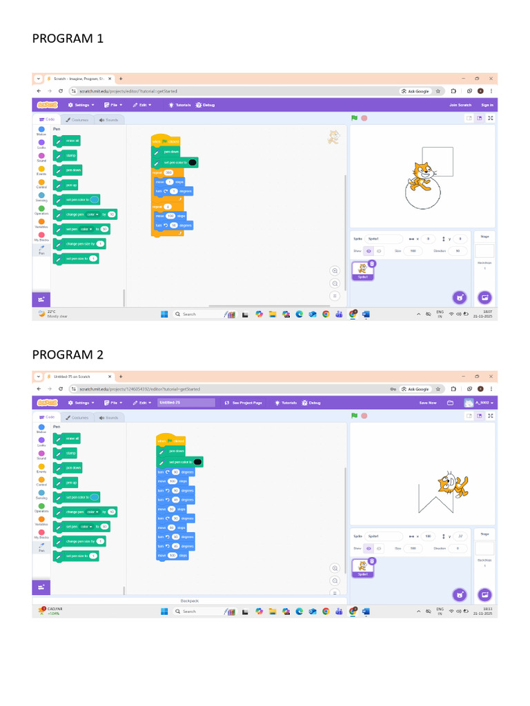 Program For Practice | PDF