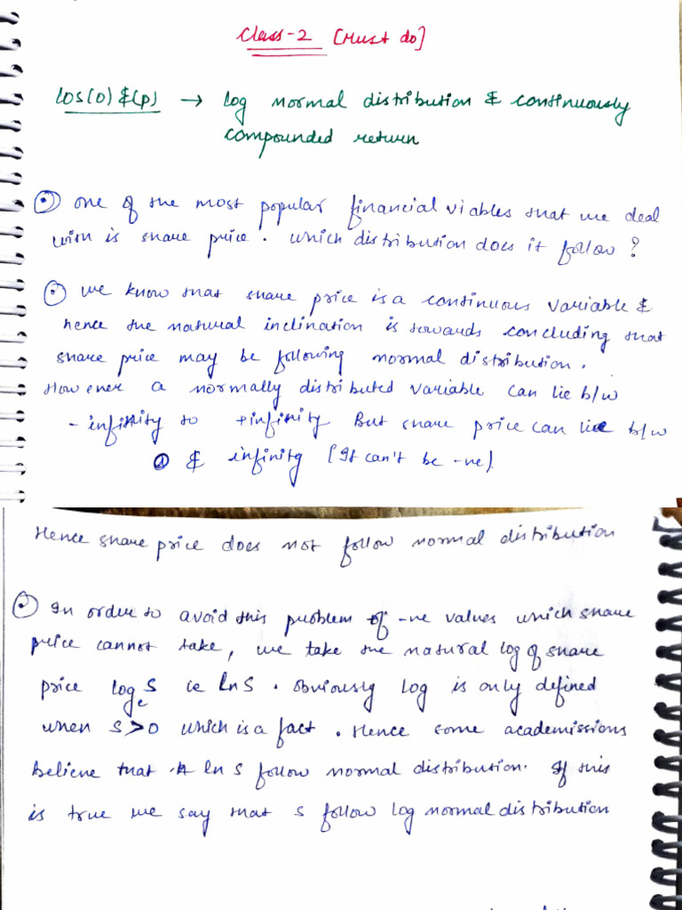 Cfa l1 QM - Simulation Methods Class 2 Notes (Must Do) | PDF