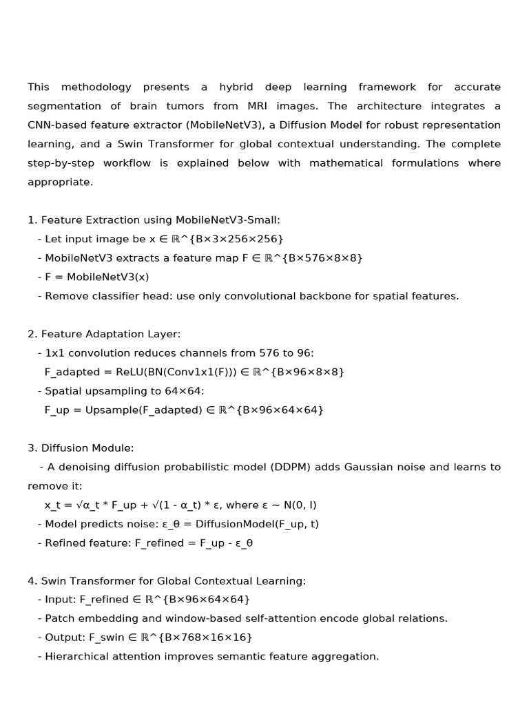 Brain Tumor Segmentation Methodology | PDF | Image Segmentation ...