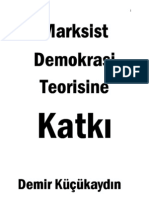 Demokrasi_Demir Kücükaydin 