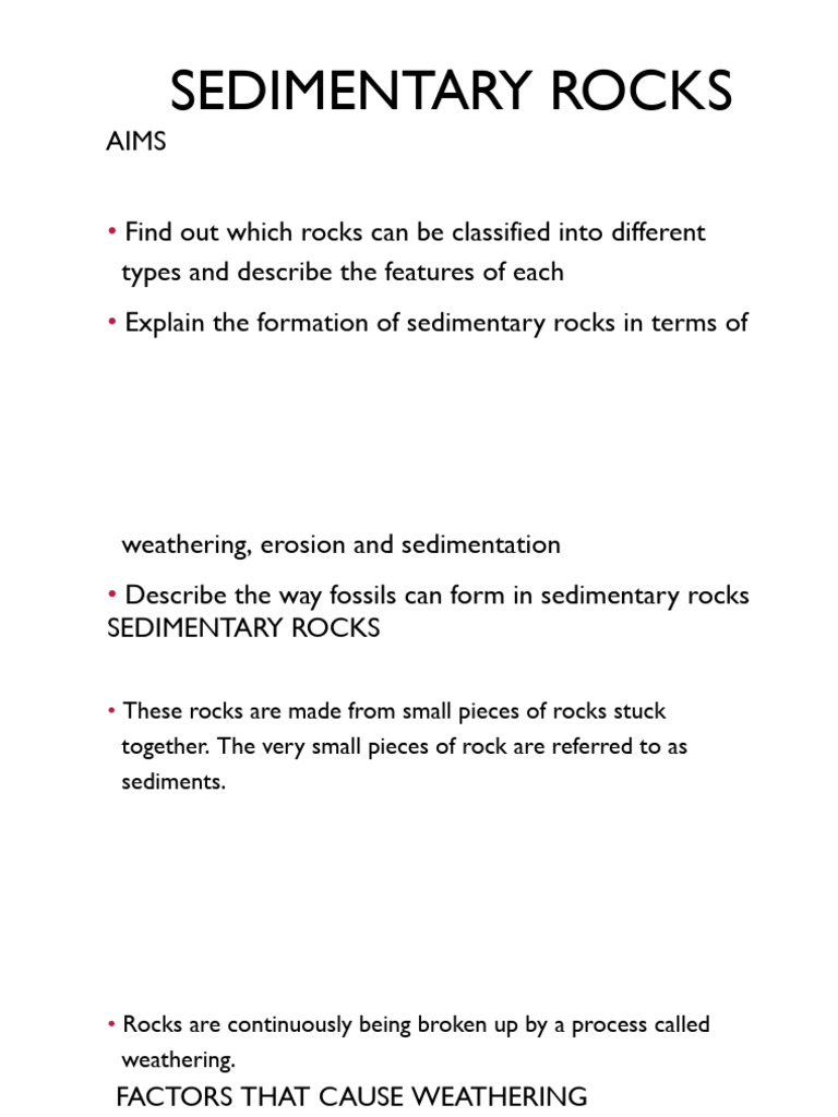 Sedimentary Rocks 3.2 | PDF