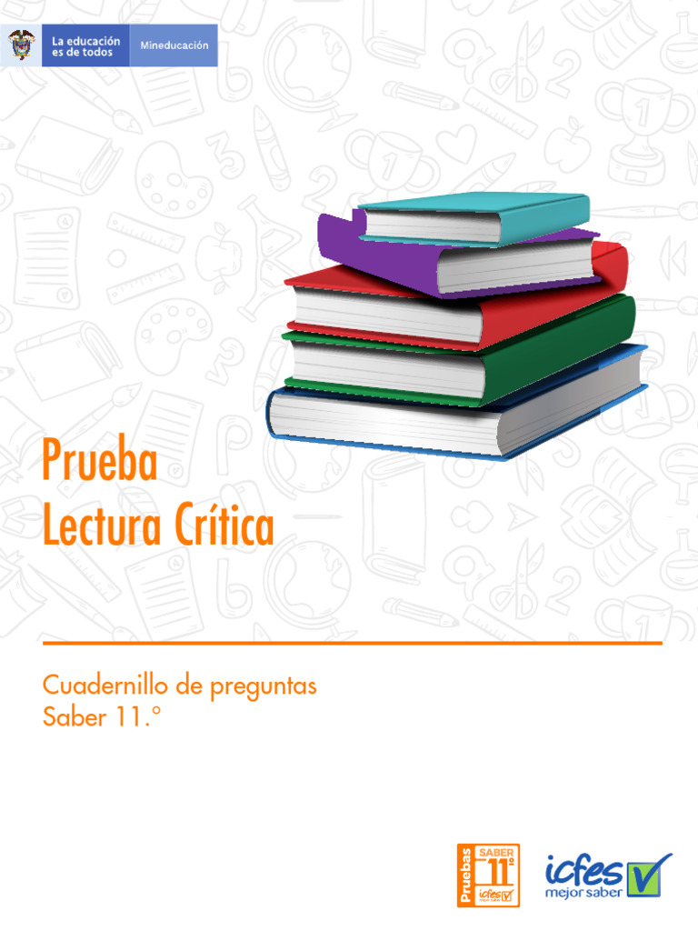 Cuadernillo de Preguntas Lectura Critica Saber 11 2021 2 | PDF | Método ...