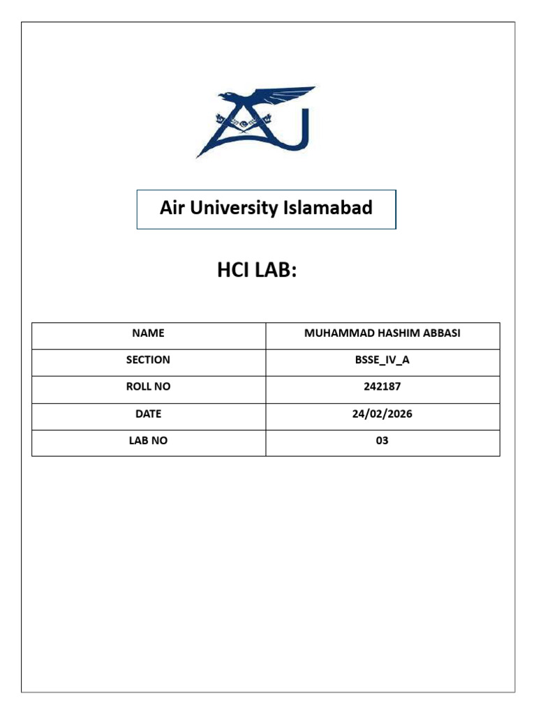 Hashim - Lab 3 | PDF