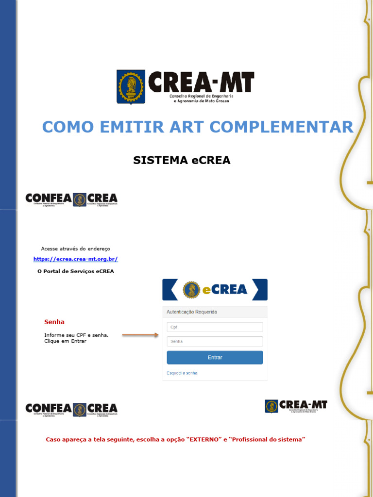 Como Emitir Art Complementar Mato Grosso | PDF