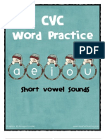 CVC Word Practice Activity