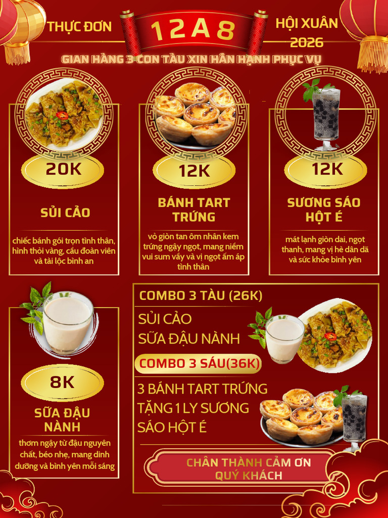 Menu 12A8 | PDF