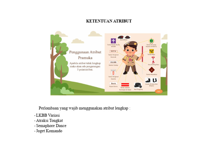 Ketentuan Atribut | PDF