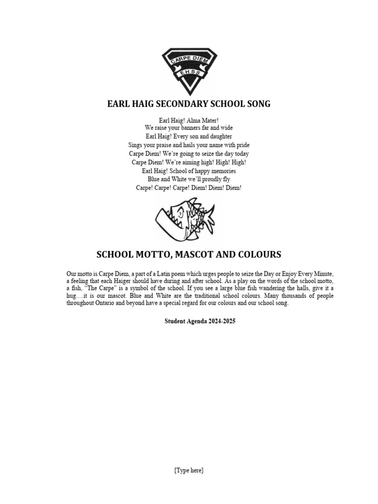 2024-25 EHSS Student Handbook FINAL | PDF | Shemini Atzeret