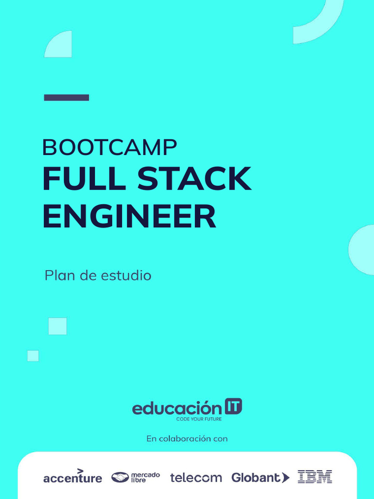 Bootcamp Full Stack | PDF | Informática | Ingeniería de software