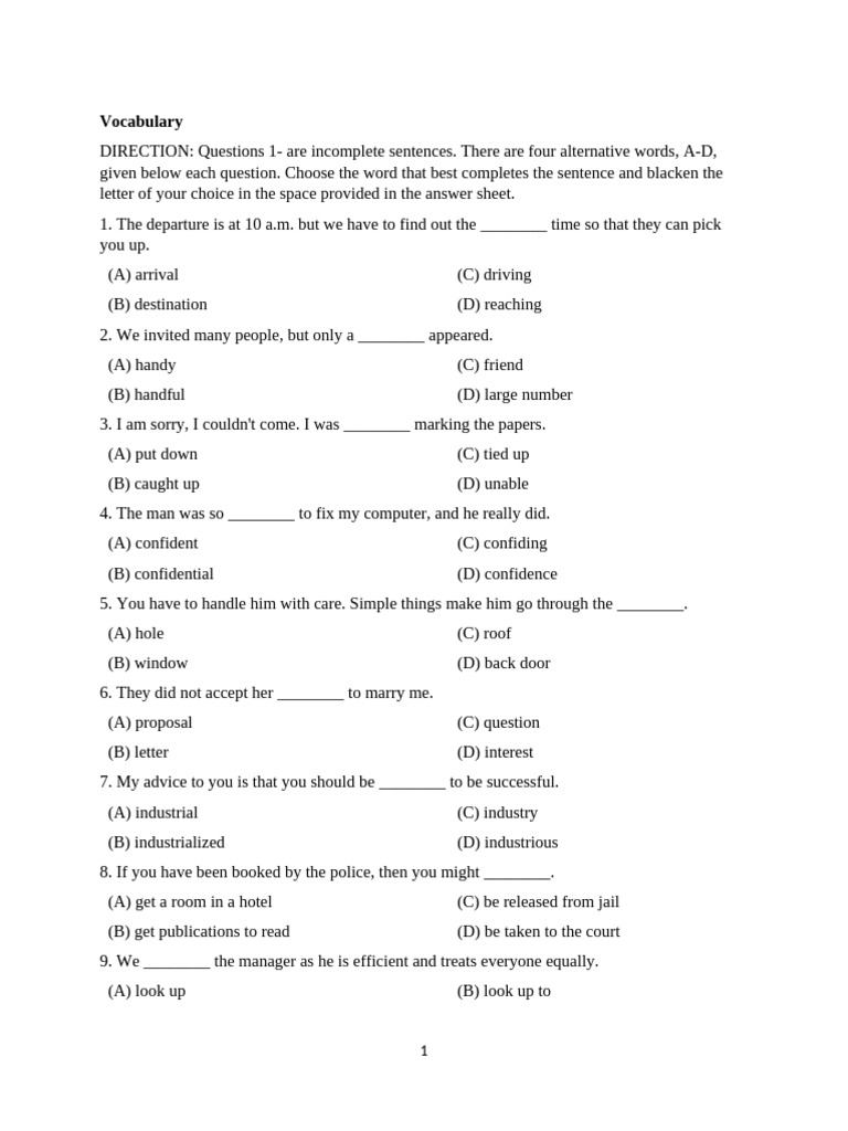Eng Vocabulary | PDF | Cost Of Living