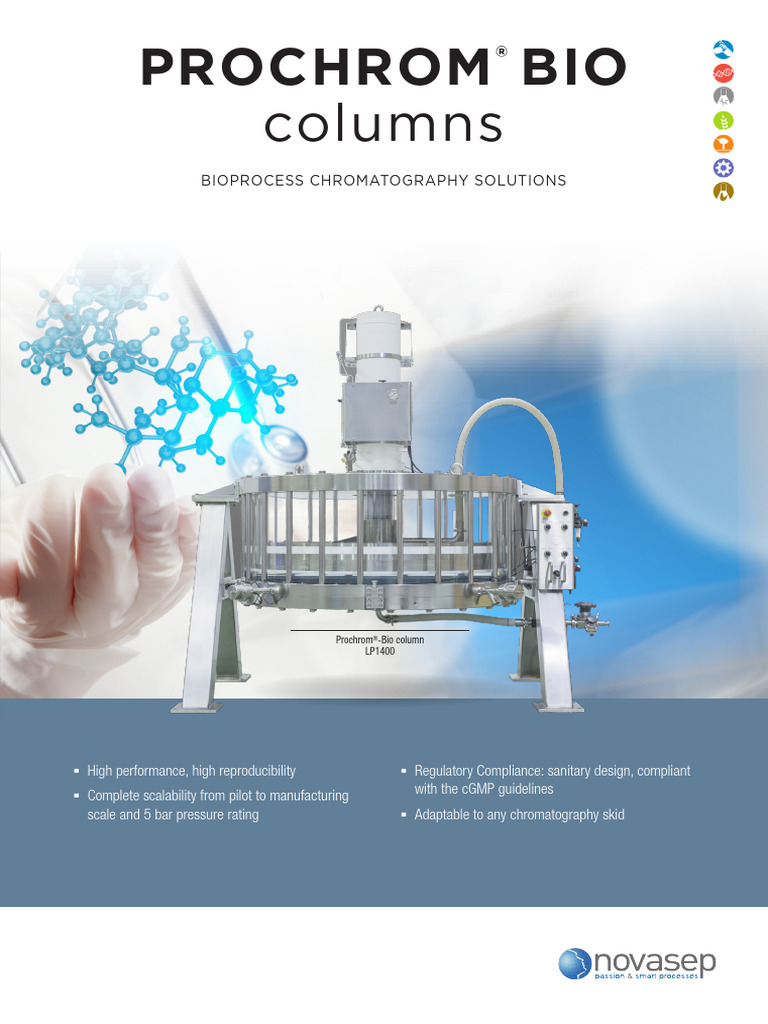Novasep Prochrom Bio Columns | PDF | Chromatography