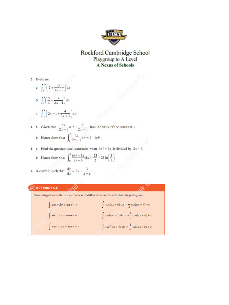 Integration A2 | PDF