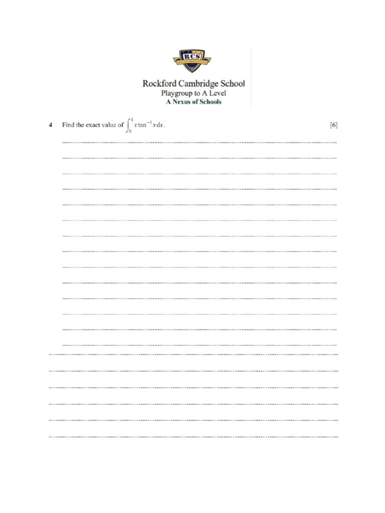Integration A2 3 | PDF
