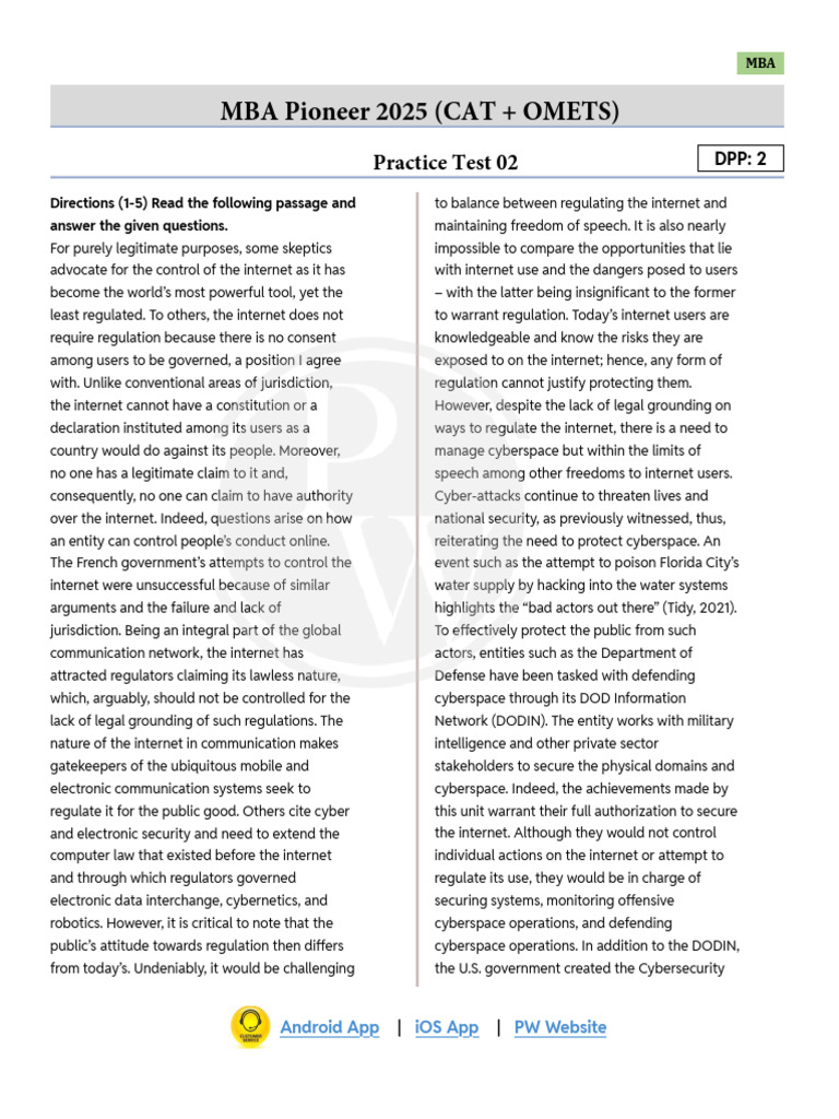Practice Test 02 | PDF | Computer Security | Security