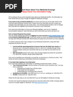 Medicaid Renewal Instructions (MAP-909e) | PDF | Medicare (United ...