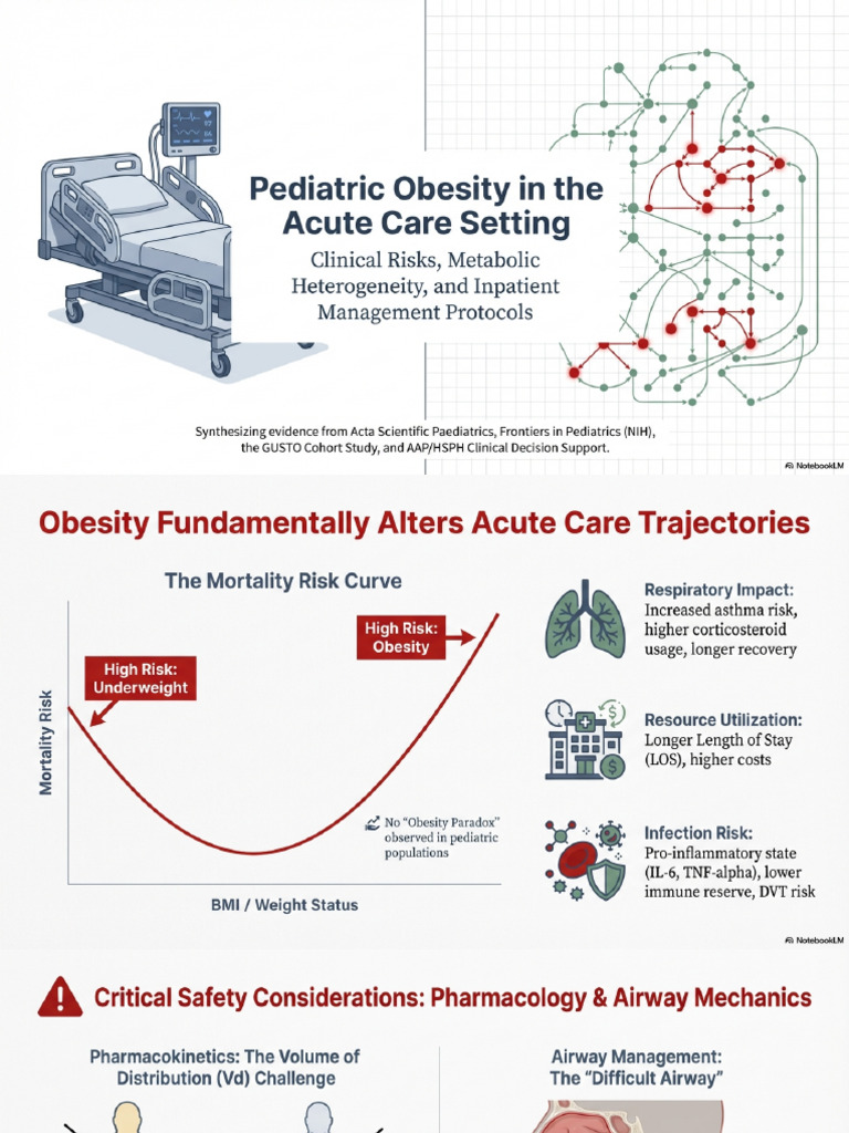 Pediatric Obesity Acute Care and Metabolic Strategy | PDF