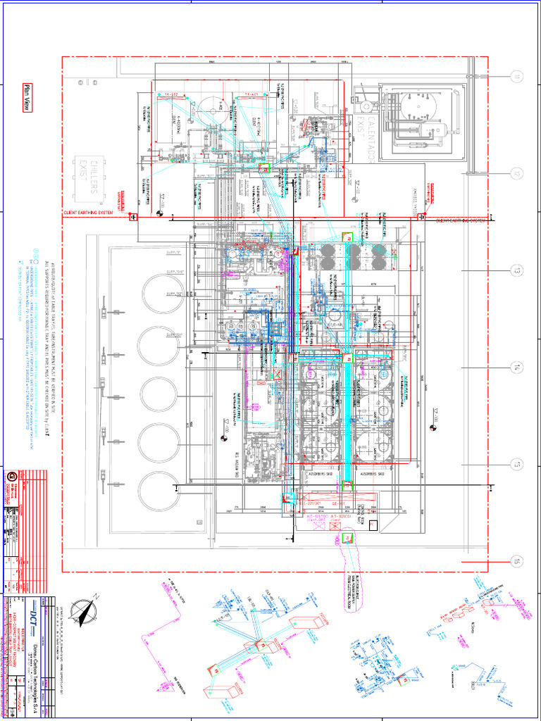 1705R - 01!05!30 - 01 (008917-01-R1) Instrumental Cables Trays Layout | PDF