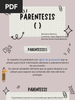 Tipos y usos de los paréntesis | PDF | Lingüística | Comunicación humana