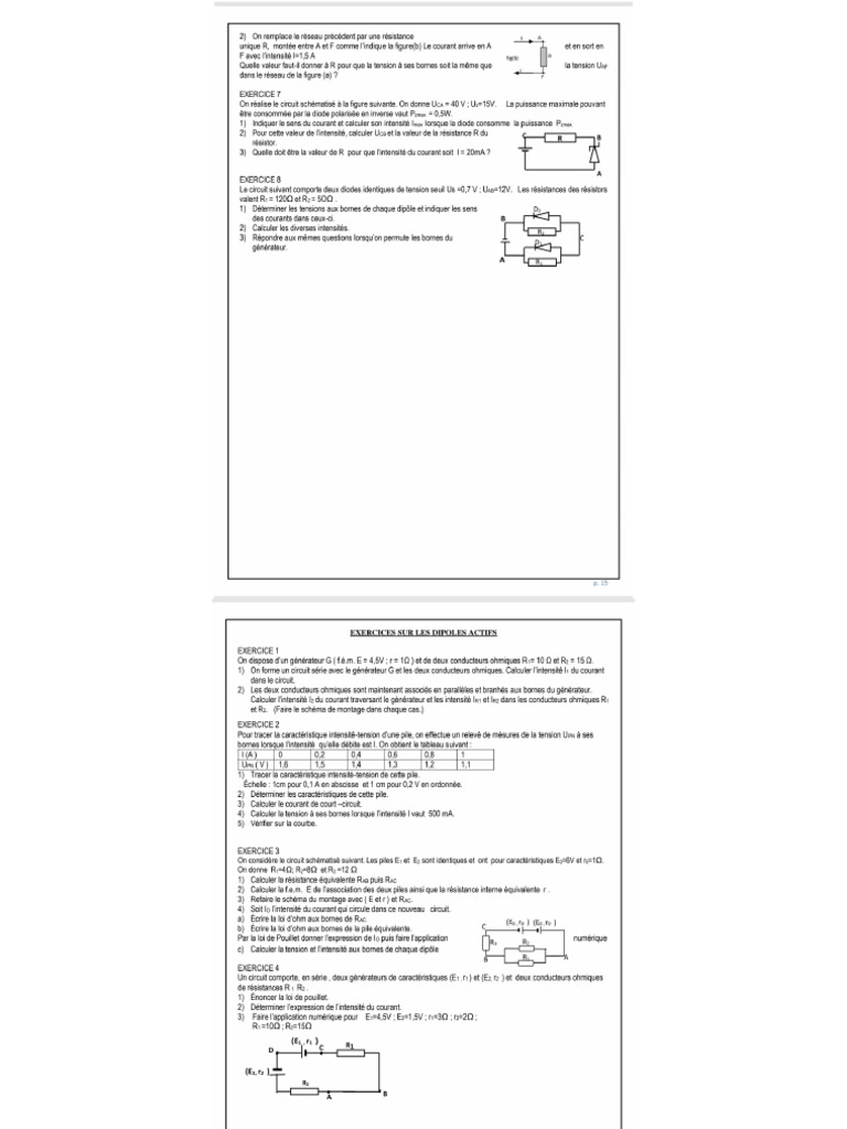 Exercice. PCT | PDF