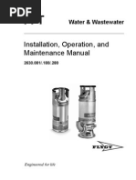 FLYGT BS - 2630-180 PUMP Operation Manual