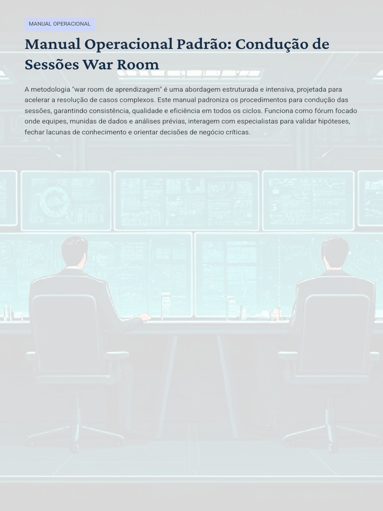 Manual Operacional v2 | PDF | Estudo de caso