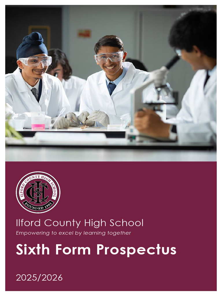 Sixth Form Student Book 25 V2 | PDF | Curriculum