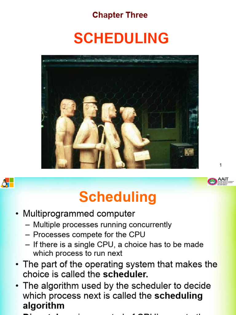 Os Chapter 3 Updated | PDF | Scheduling (Computing) | Process (Computing)
