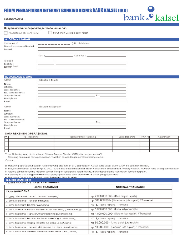 3.form Registrasi IBB | PDF