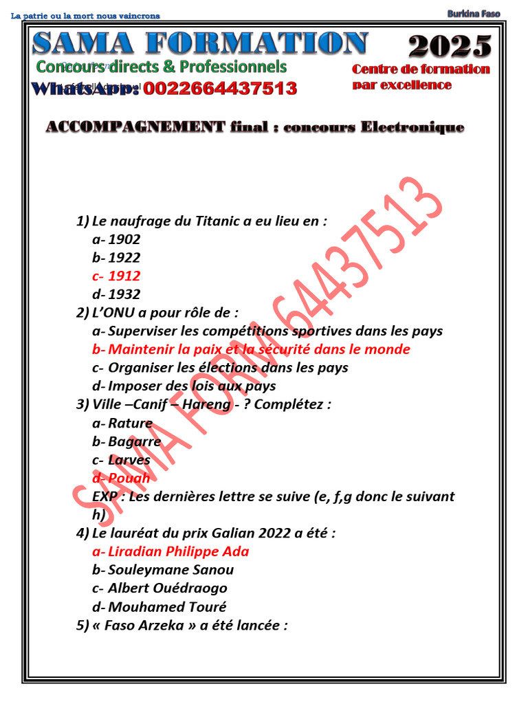 ACCOMP FinalCorrect Concours Electronique 02 | PDF