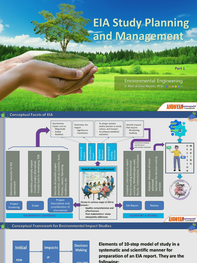 EIA Study Planning and Management | PDF