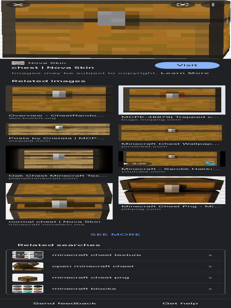 Minecraft Chest Front - Google Search | PDF