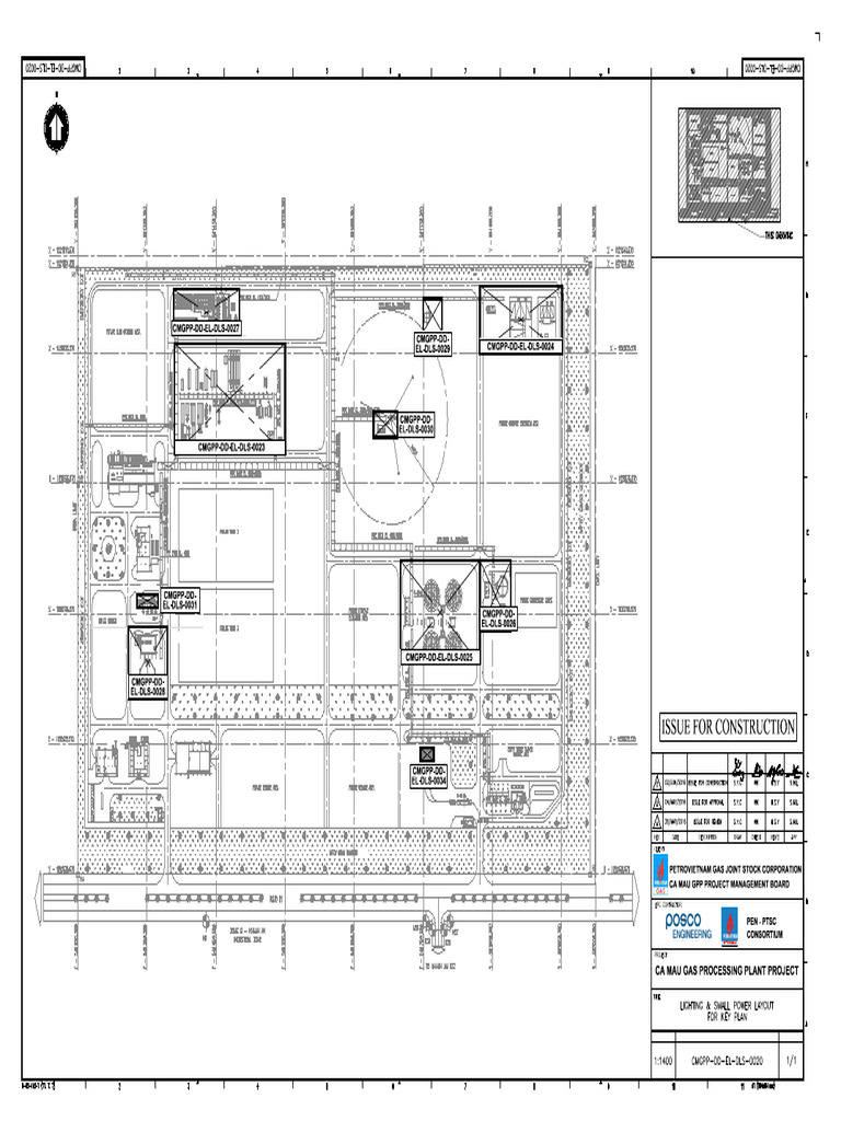 CMGPP-DD-EL-DLS-0020 - Lighting & Small Power Layout For Key Plan - Rev ...