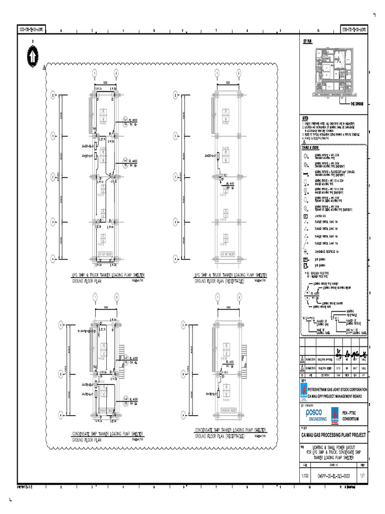 CMGPP-DD-EL-DLS-0033 - Lighting & Small Power Layout For LPG Ship ...