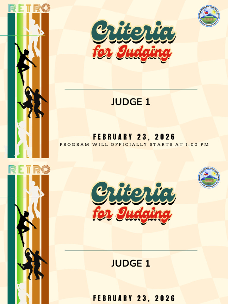 Criteria For Judging | PDF